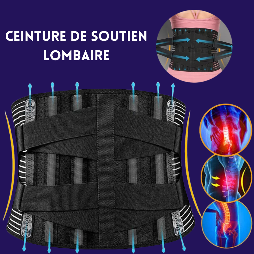 Ceinture de Soutien Lombaire – Soulagement & Maintien Actif