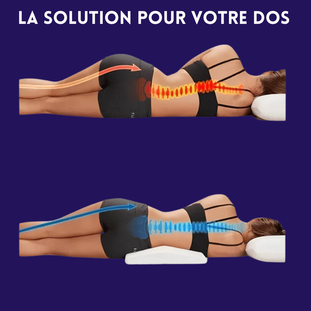 Oreiller Orthopédique à Mémoire de Forme