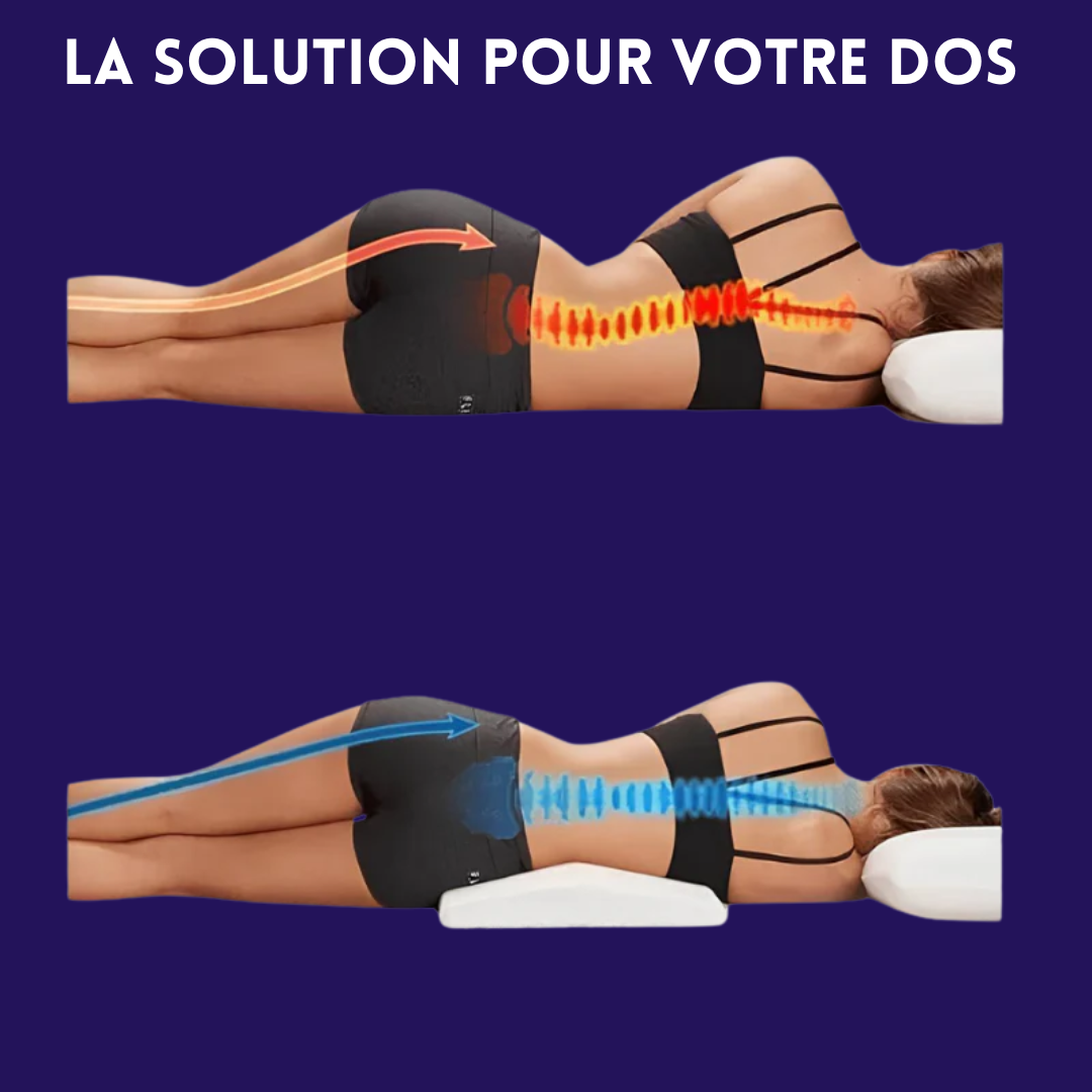 Oreiller Orthopédique à Mémoire de Forme