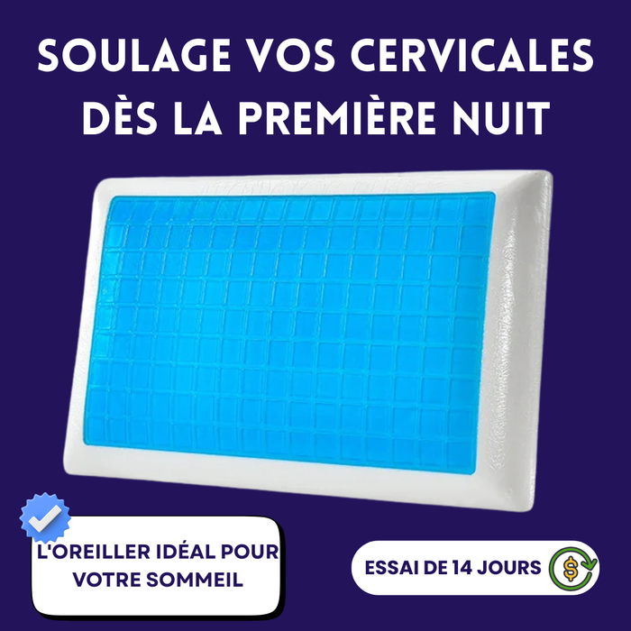 Oreiller Orthopédique Cervical Rafraîchissant